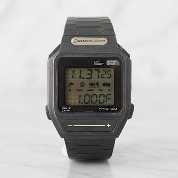 98. OMEGA, Seamaster, Sensor, wristwatch, 34,5 x 36 (42,5) mm, LCD,