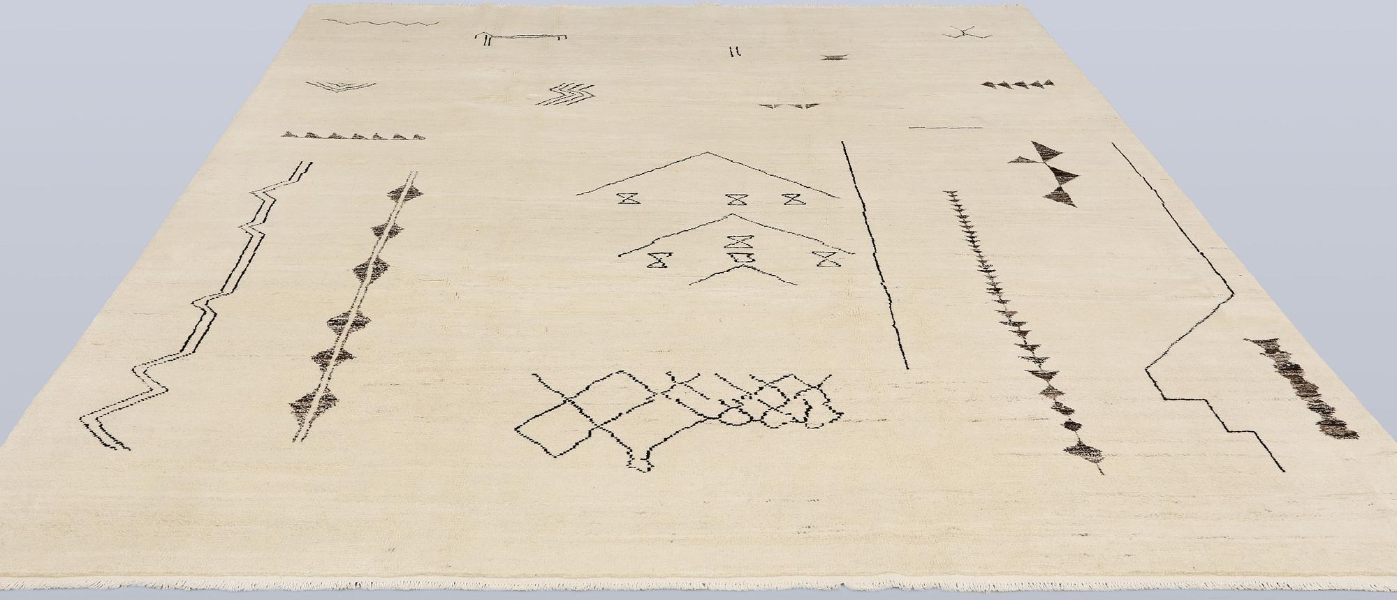 Matta, Marocko, ca 293 x 250 cm.