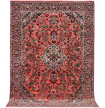 A Mehraban rug, c. 283 x 200 cm.