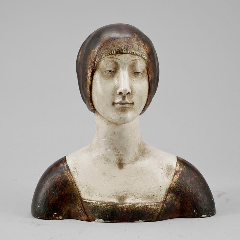 FRANCESCO LAURANA, efter skulptur, gips, 1900-tal.