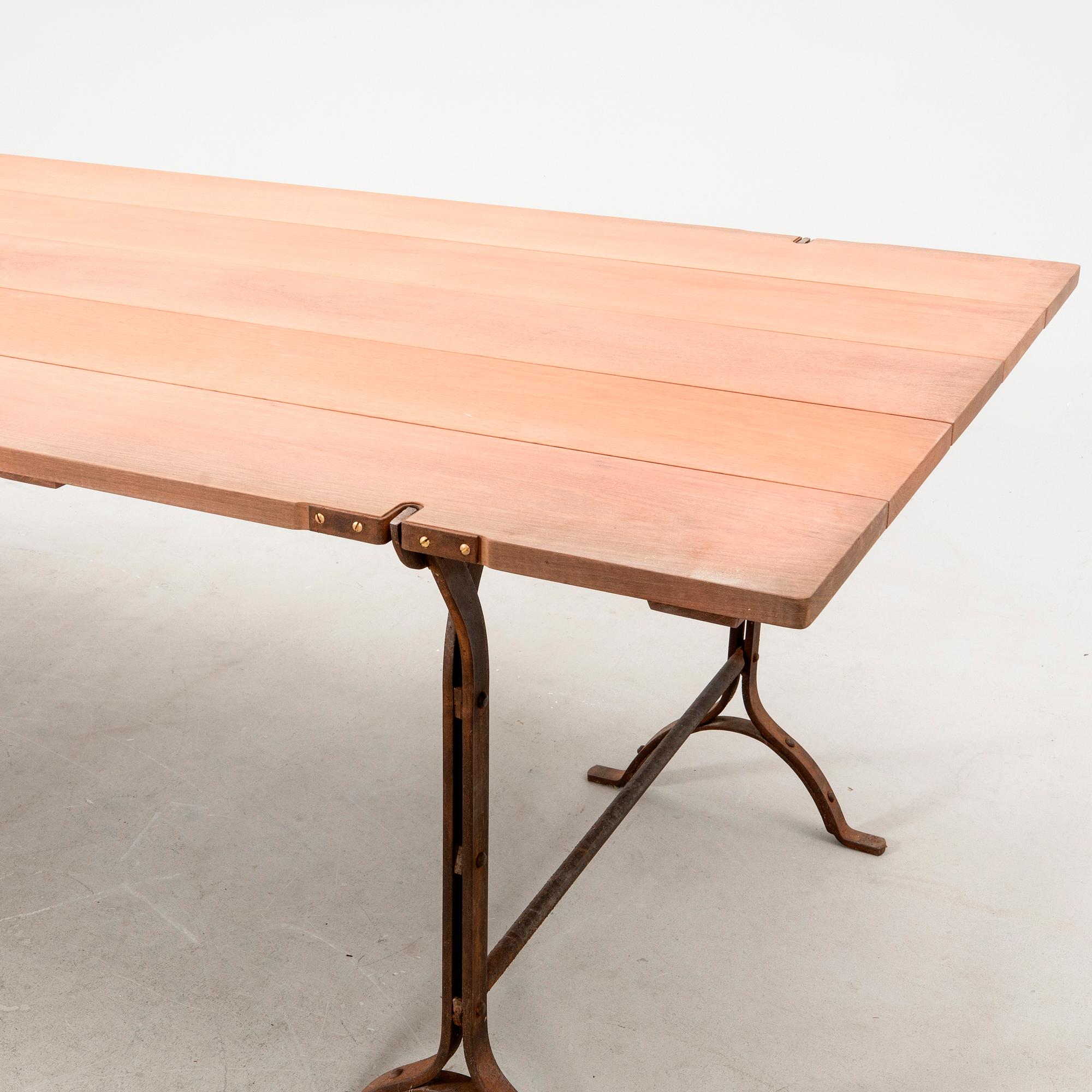 Trädgårdsbord, "Trestle" Hope, 2000-tal.