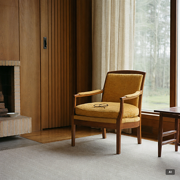 Kerstin Hörlin-Holmquist, a pair of 'Famnen' armchairs, Sweden, second half of the 20th century.