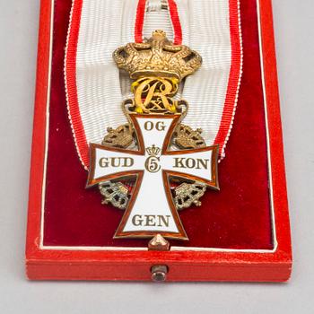 The Order of the Dannebrog from Hof- og Ordensjuveleer A. Michelsen.