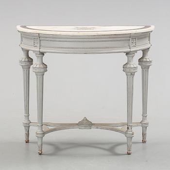 KONSOLBORD, gustaviansk stil, 1800-talets slut.