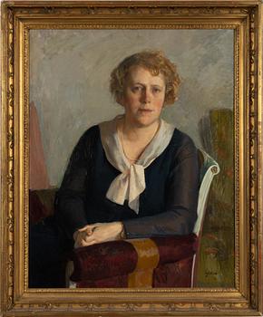 David Tägtström, Damporträtt (Hegert).