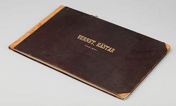 HORACE OCH CARLE VERNET, efter, 24st, litografi, inbundna, "Vernet. Hästar", Stockholm, 1800-tal.