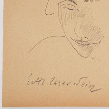 Lotte Laserstein, Självporträtt i hatt.