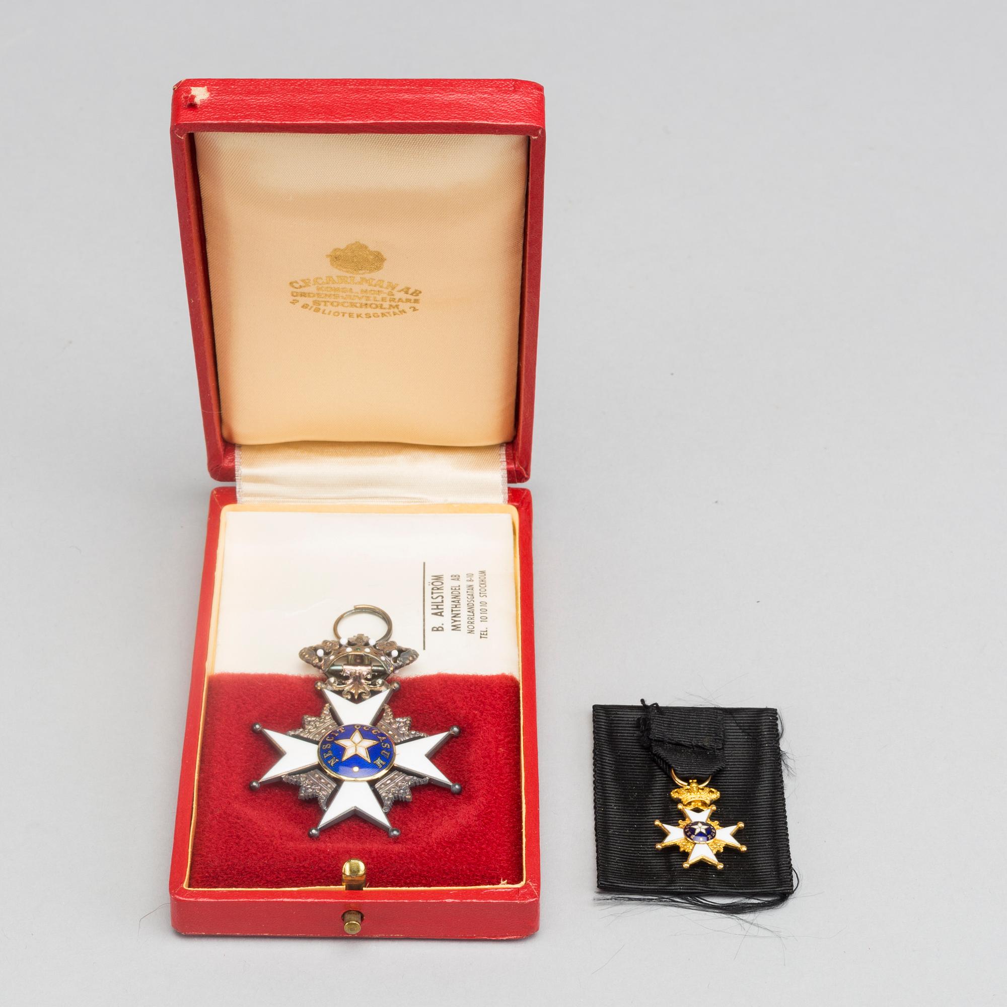 Medal, Order of the Polar Star.