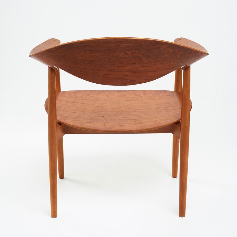 AN AKSEL BENDER MADSEN & EJNER LARSEN, "Metropolitan chair" for Fritz Hansen, Denmark 1950´s.