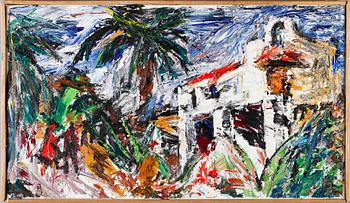 RAGNAR JOHANSSON, olja på duk, monogramsignerad.