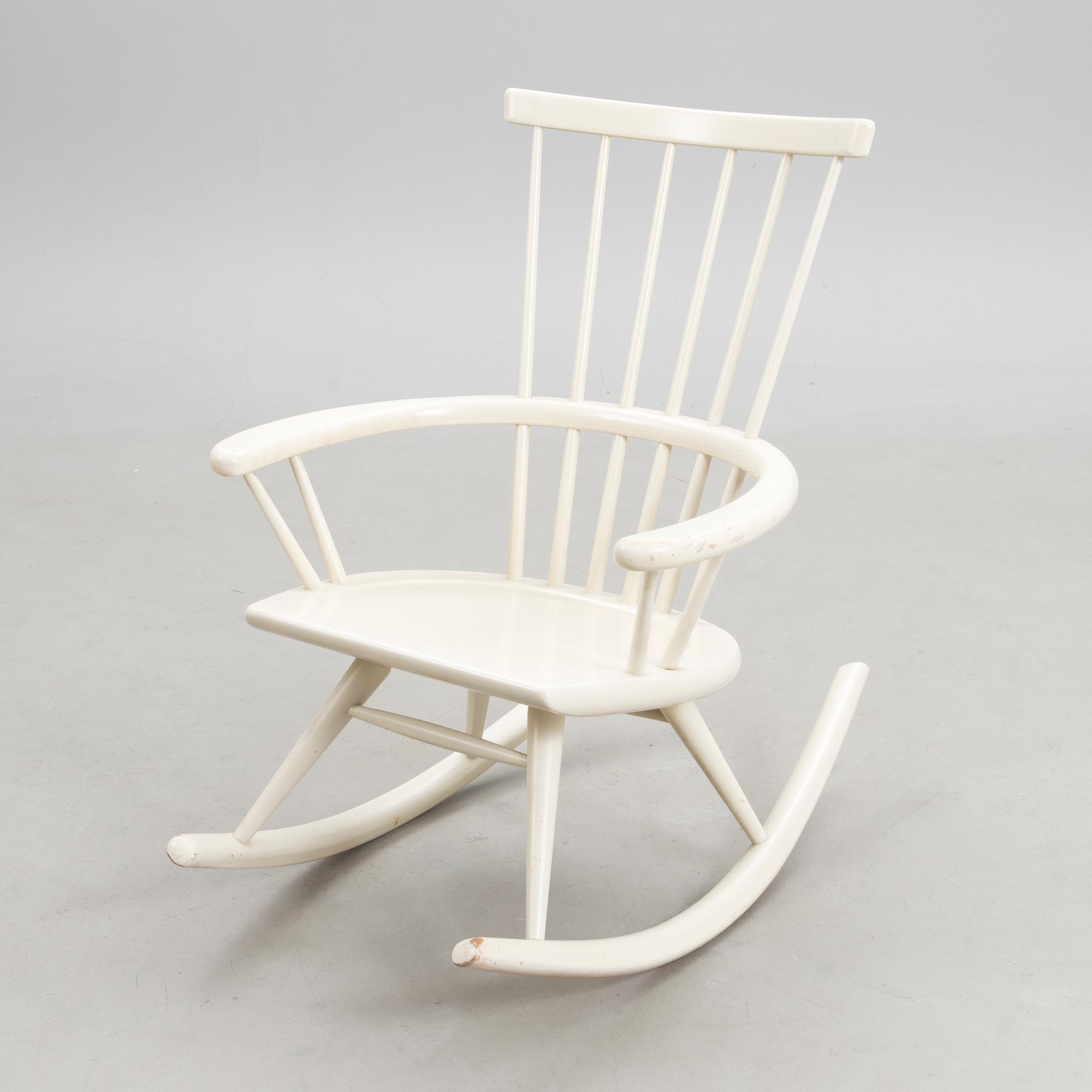 rocking chair "Prima Ballerina" model 2511, Asko. Designed in 1962.