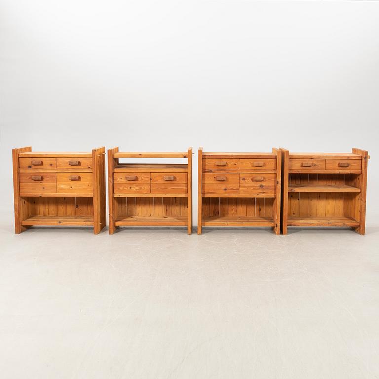Hans Frydendal, Shelves 4 dlr "Christian IV" for IDE Furniture Denmark 1970s.