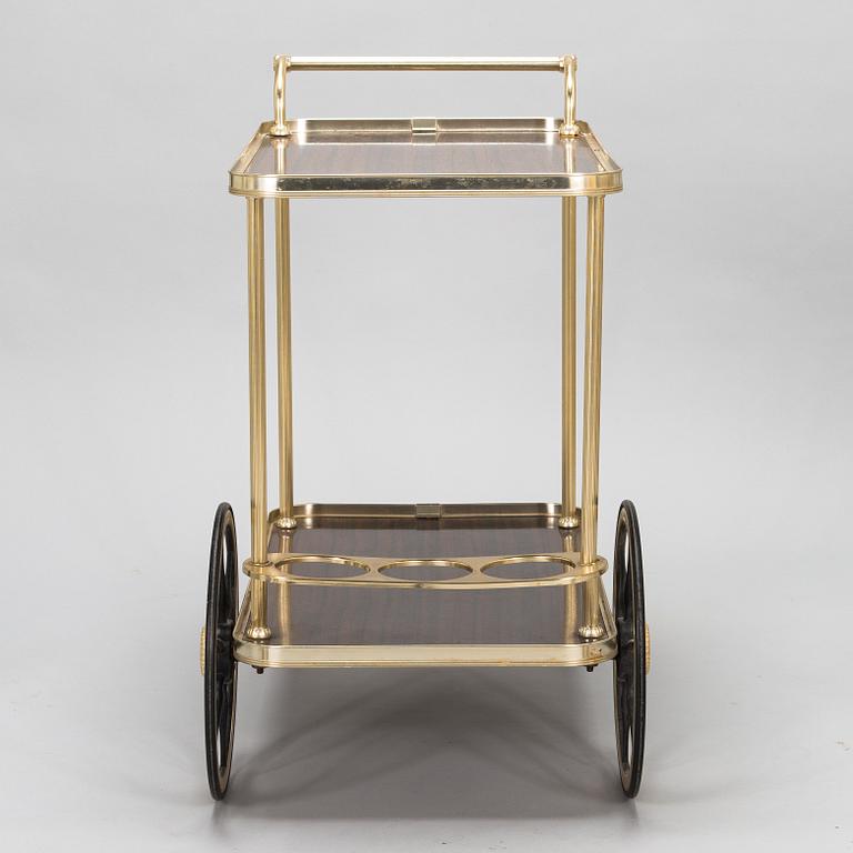 A serving trolley, last quarter of the 20th century.