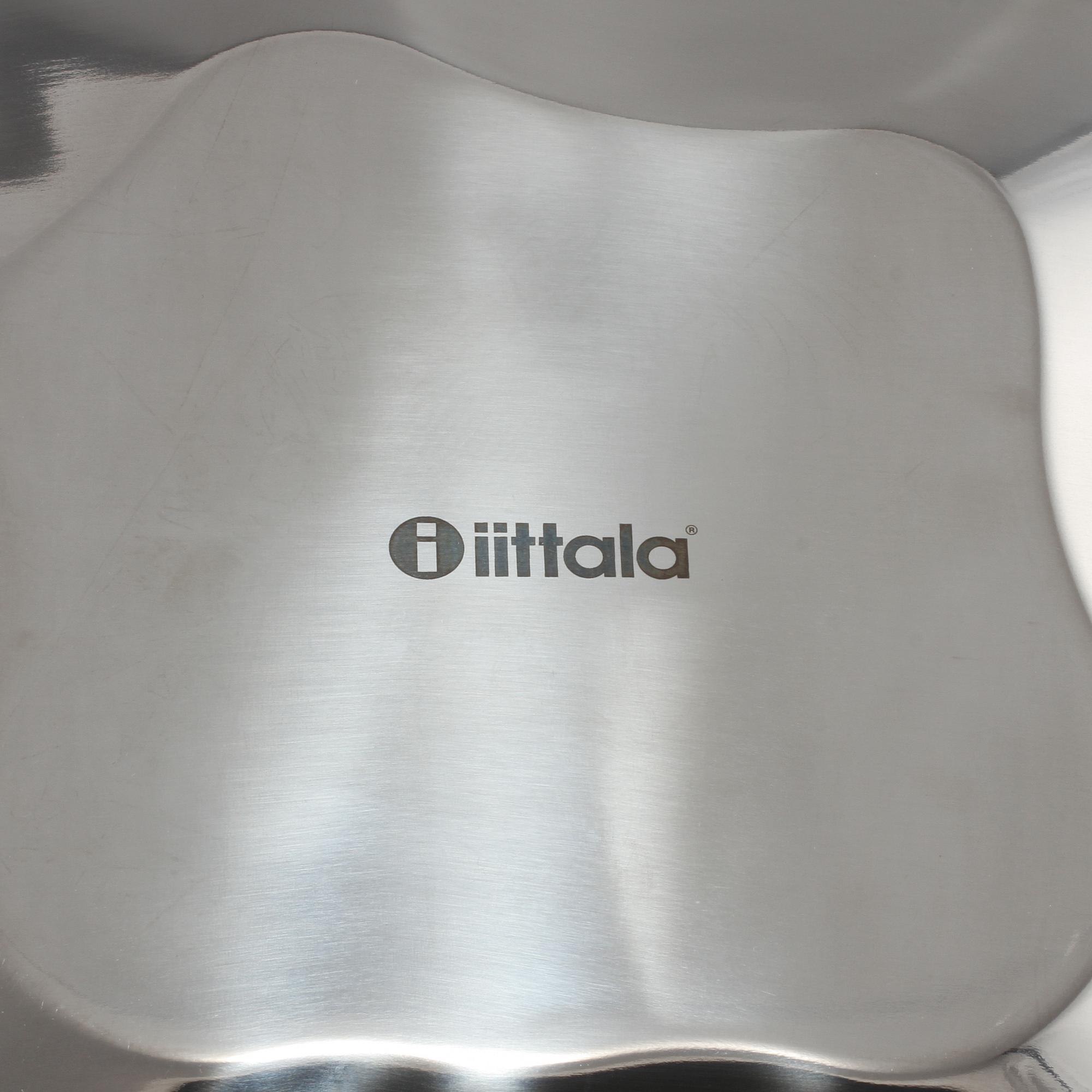 FAT, 2 st, rostfritt stål, "Aalto bowl", Alvar Aalto, Iittala.