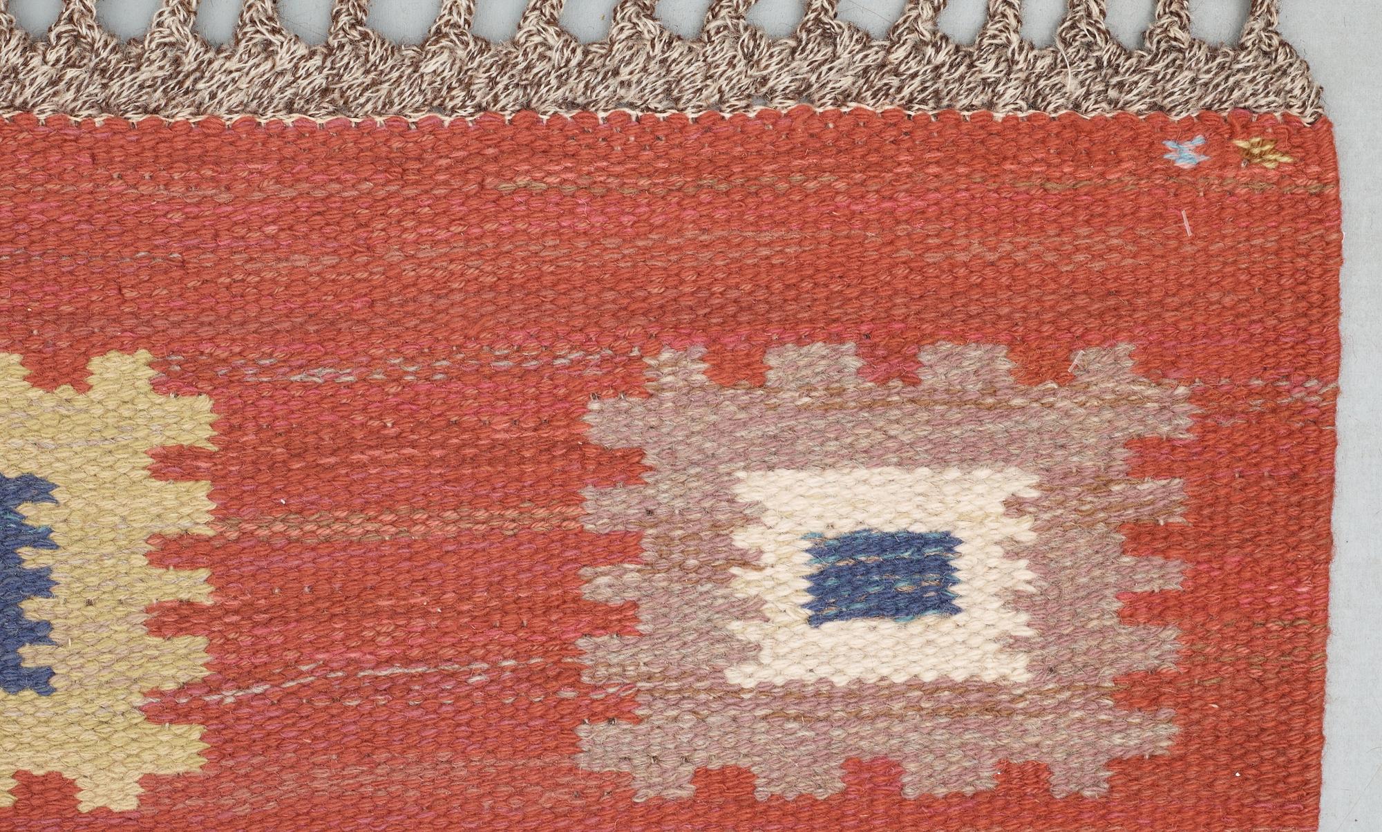 MATTA. "Röd grön äng". Rölakan. 357 x 251 cm. Signerad AB MMF.