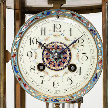 Mantel clock, Samuel Marti et Cie, France, late 19th century.