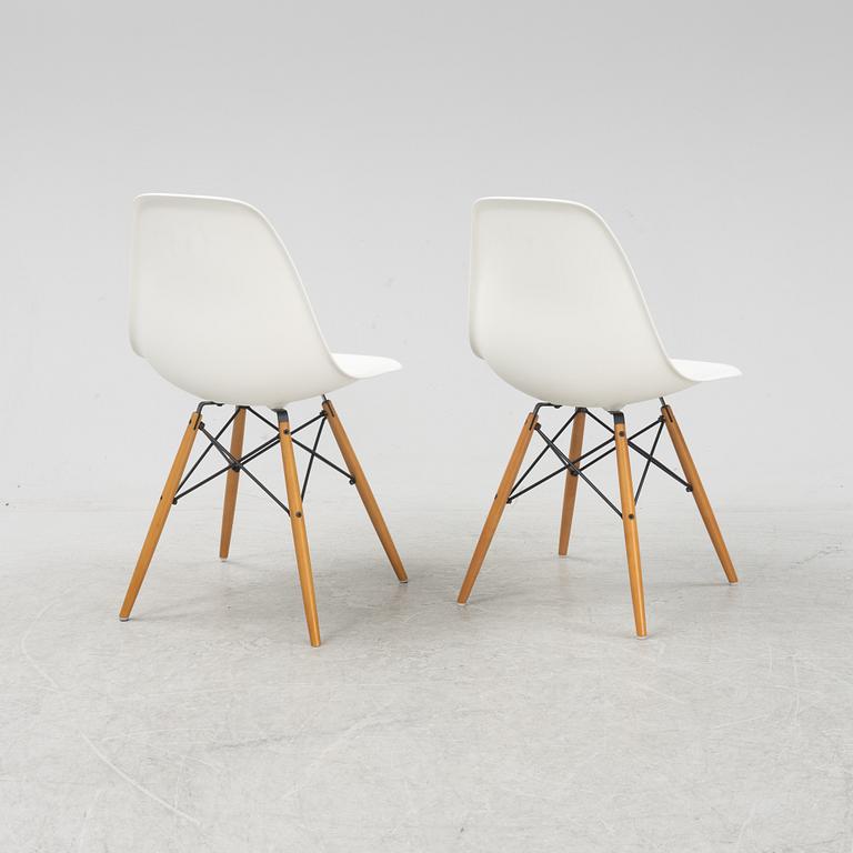 Charles and Ray Eames, stolar, 6 st, "Plastic chair DSW", Vitra,