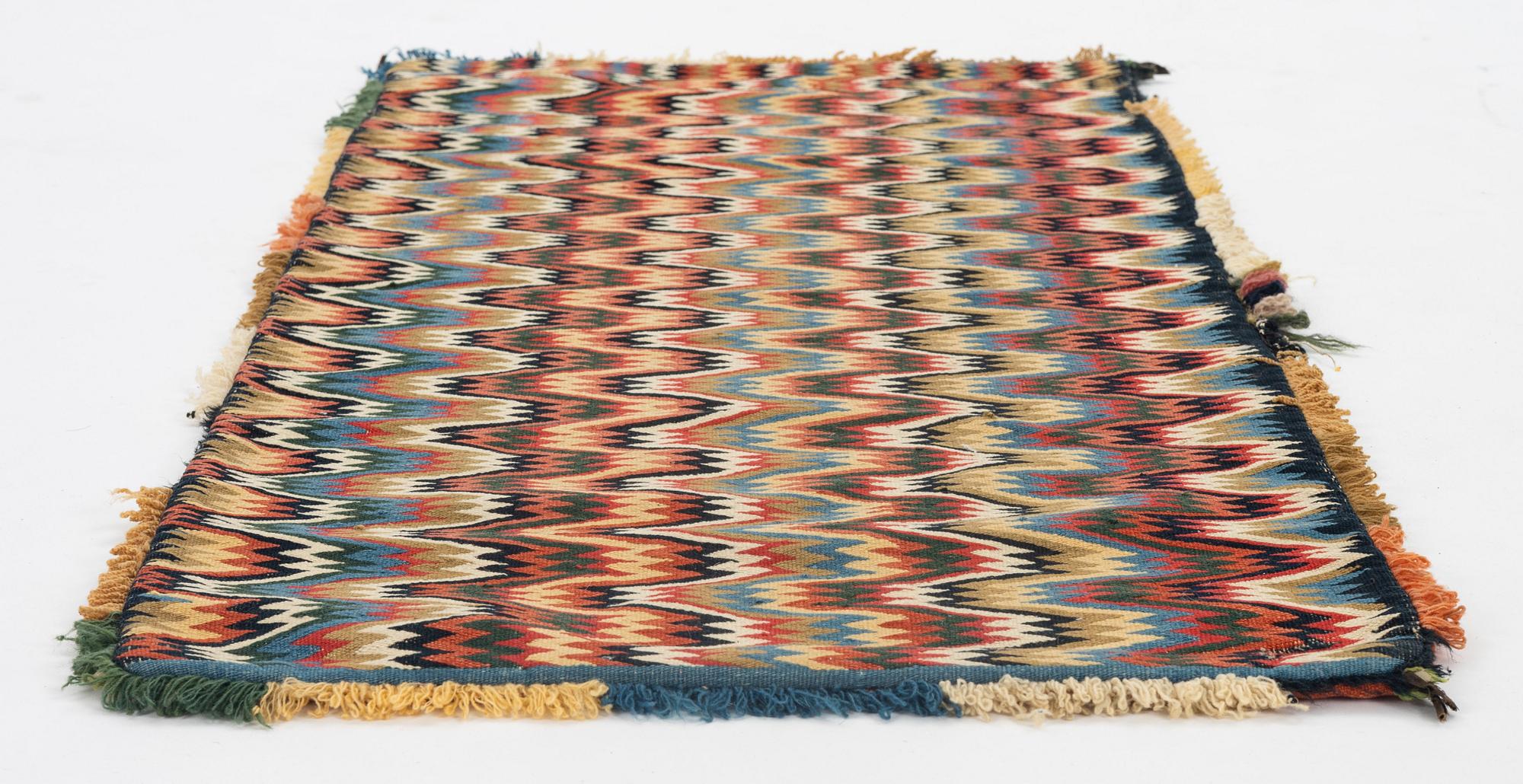 Åkdyna, rölakan, ca 47 x 104 cm sydvästra Skåne, Oxie eller Skytts härad, tidigt 1800-tal.
