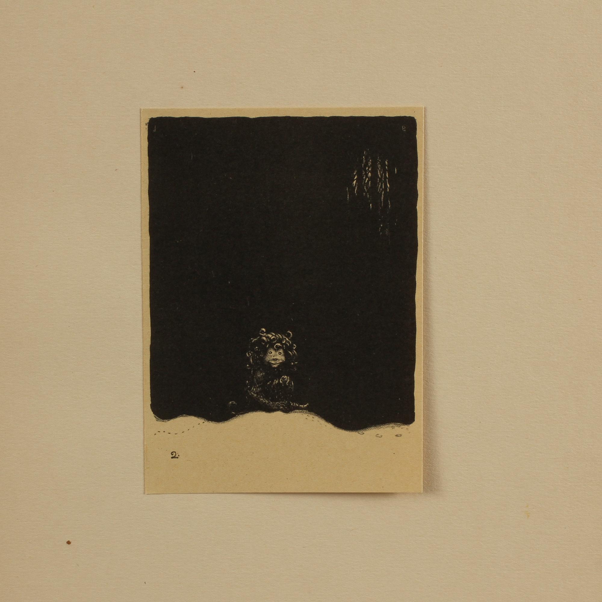 JOHN BAUER, Bok, "Troll, tio originallitografier av John Bauer", A Börtzells Tr. AB, Stockholm, 1915.