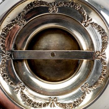 CG Hallberg, bowl, silver, 1902.