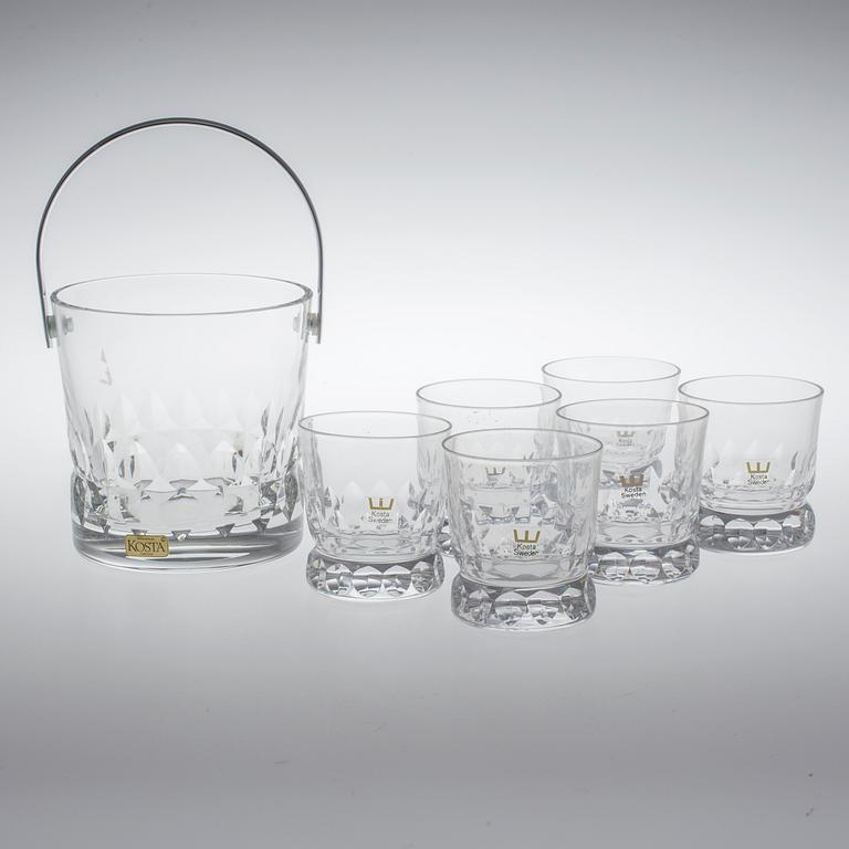 ISHINK med WHISKYGLAS, 6 stycken, Kosta.