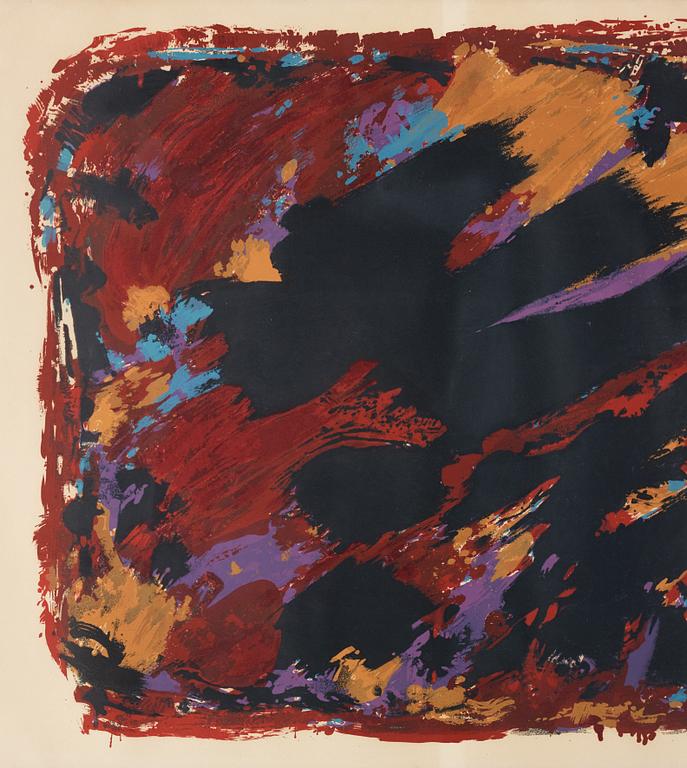 Alfred Manessier,"Procès de Burgos II".