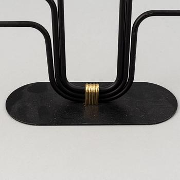 Gunnar Ander, two candelabras, Ystad metall.