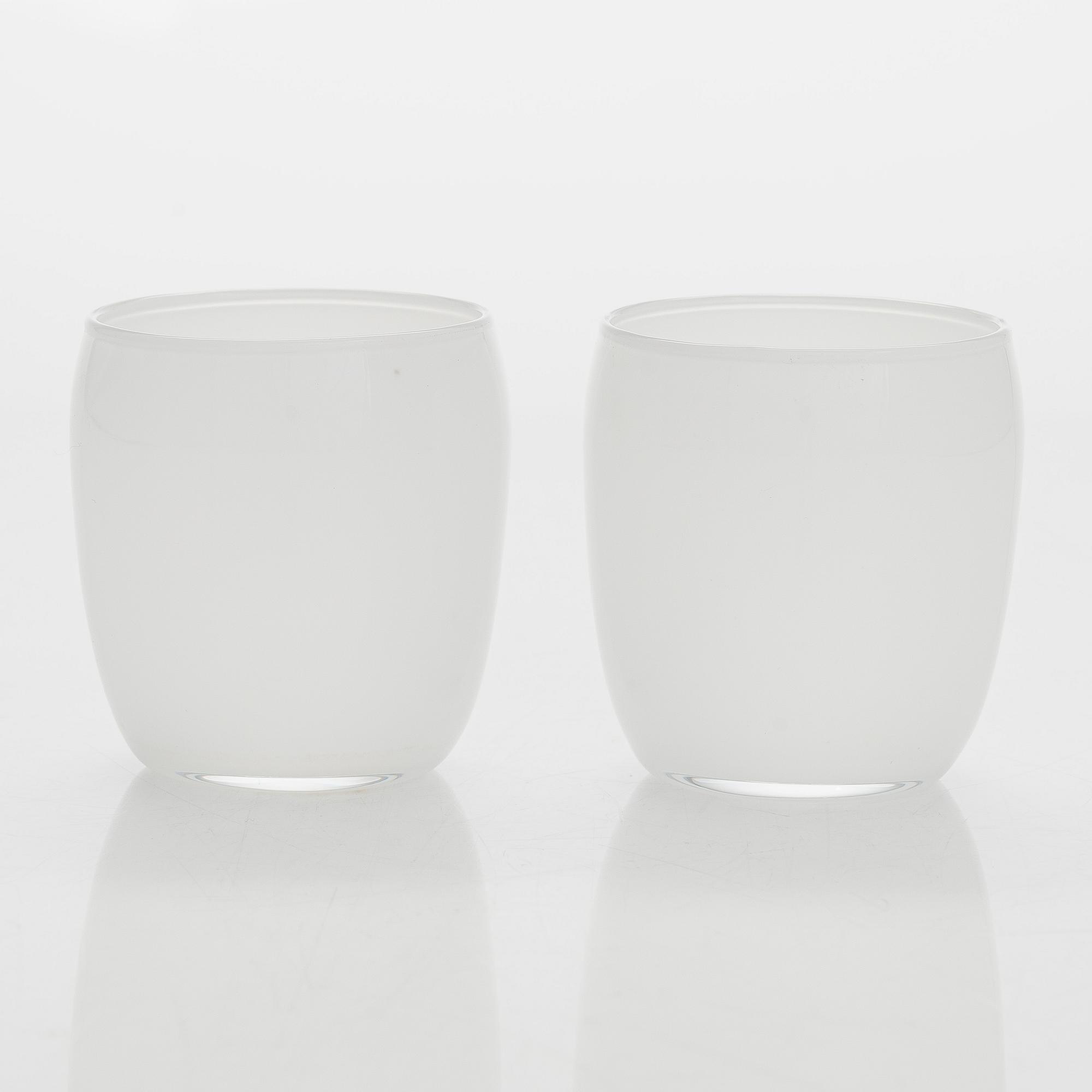 Maire Gullichsen, a set of six jug and drinking glasses, for Iittala.