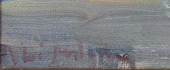 ALI MUNSTERHJELM, olja på duk, sign.