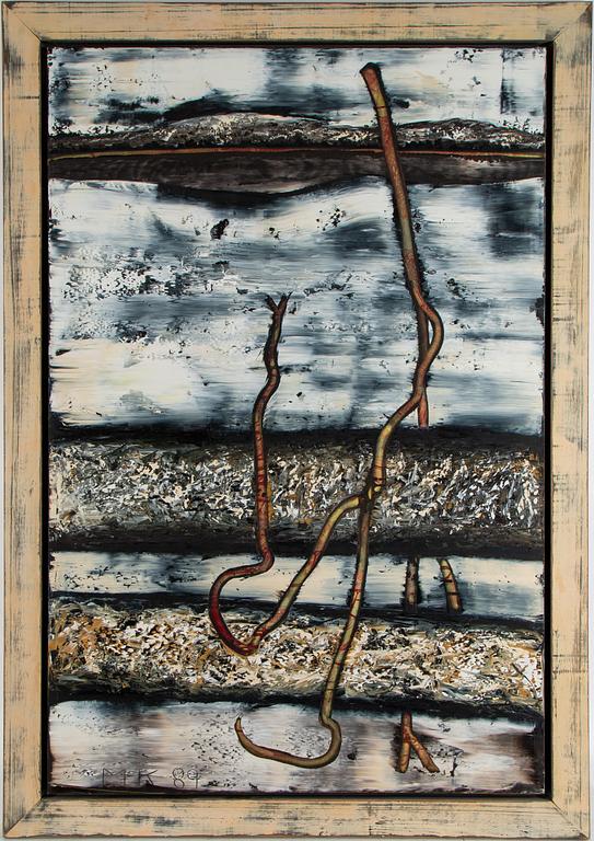 MICHAEL KESSLER, oil on panel, signed and dated -89.
