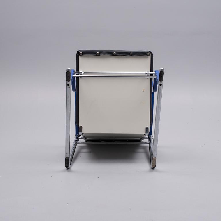 YRJÖ KUKKAPURO, fåtölj, "Experiment" Avarte 1980-tal.