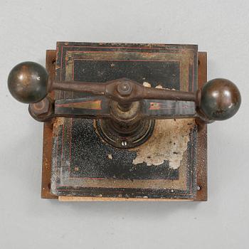 VÄXTPRESS, gjutjärn, omkring år 1900.