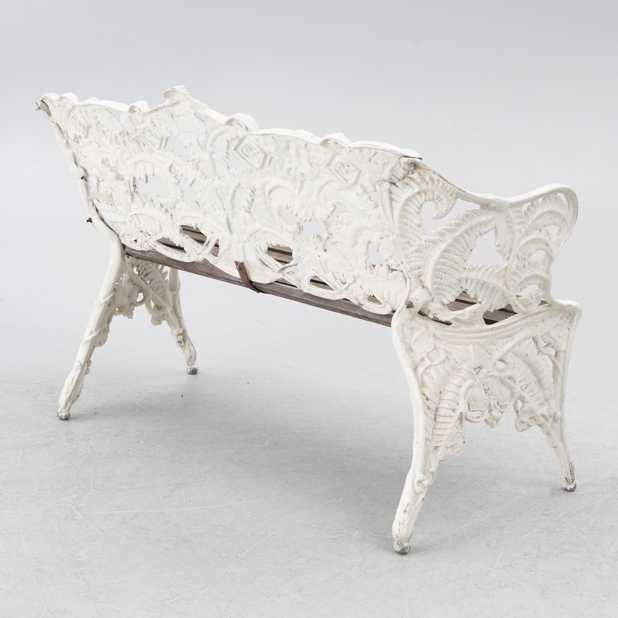 A garden sofa, Riab, second half of the 20th century.