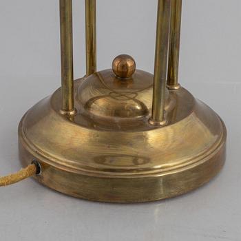 An art noveau table lamp, early 20th century.