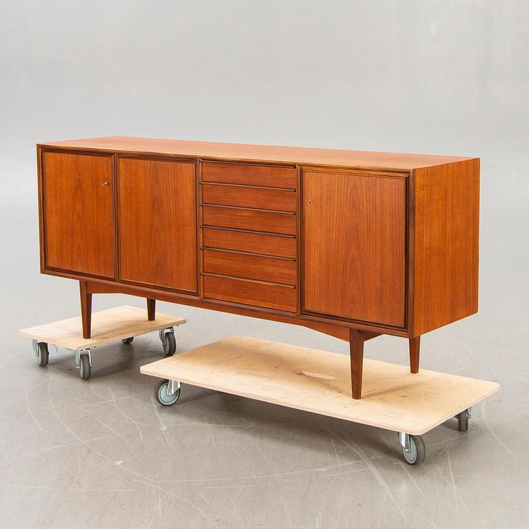A 1960s teak sideboard.