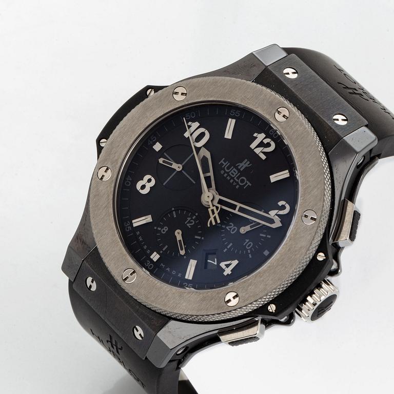 Hublot, Big Bang Ice, chronograph, wristwatch, 44 mm.