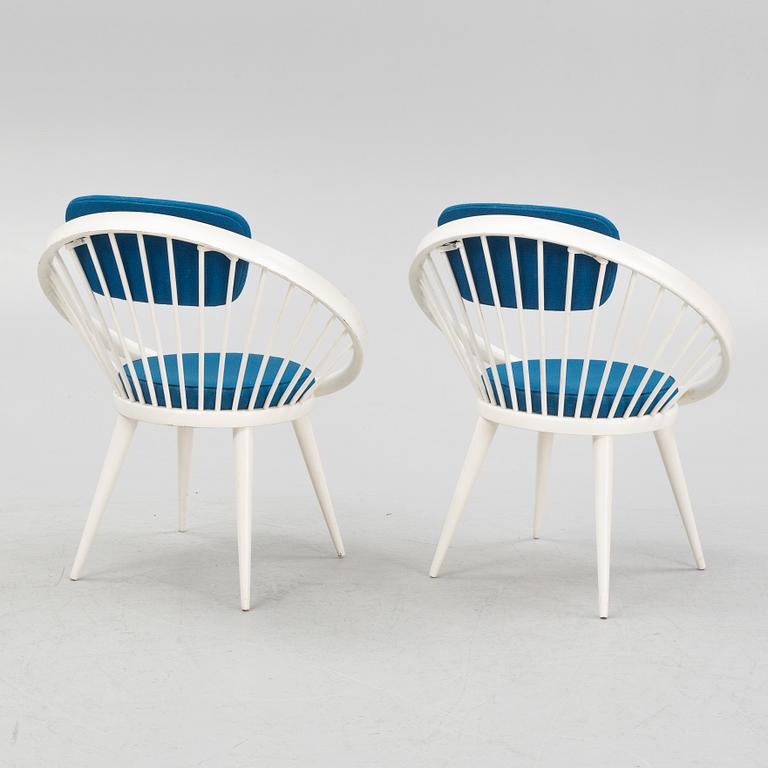 A pair of armchairs, Gessef , Italy, 1950's/60's.