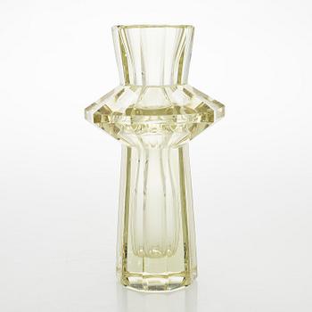 Aimo Okkolin, a 'Lighthouse' vase signed Aimo Okkolin Riihimäen Lasi Oy.