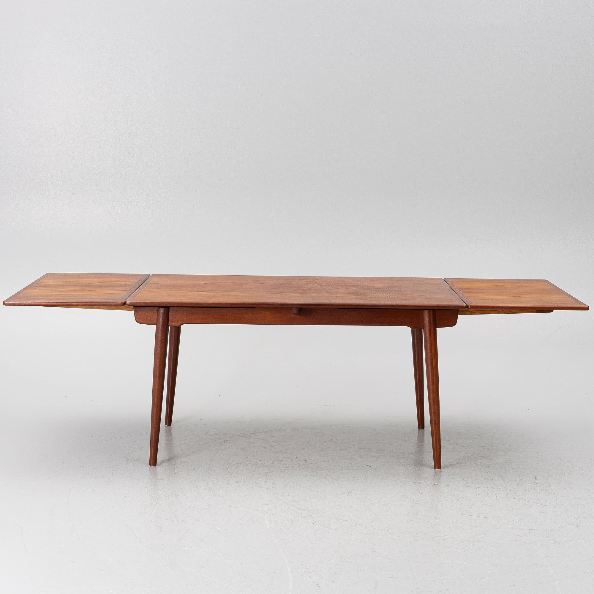 Hans J. Wegner, An AT312 dining table, Andreas Tuck, Denmark, 1960's.