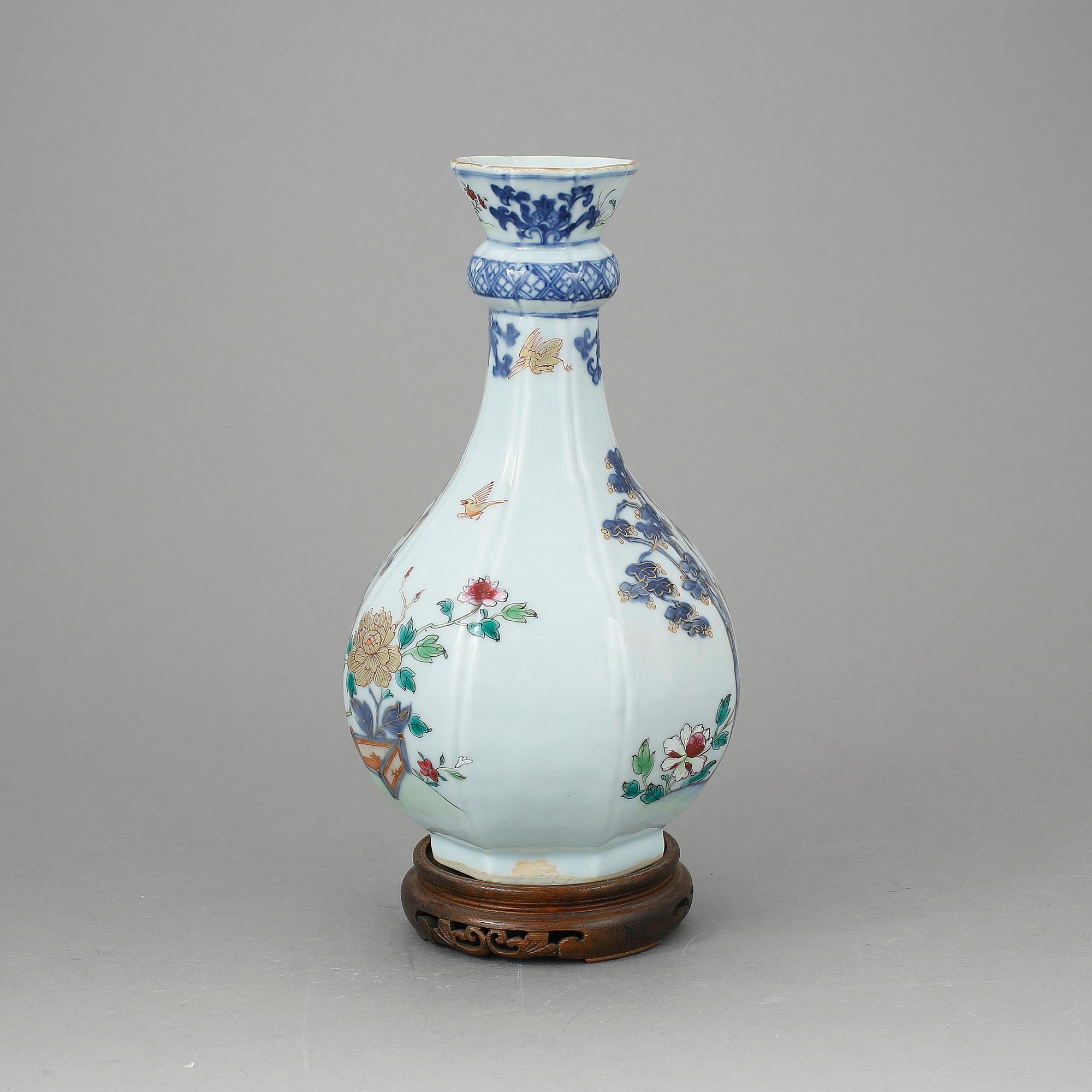 VAS, porslin, Qianlong, Kina 1700-tal.