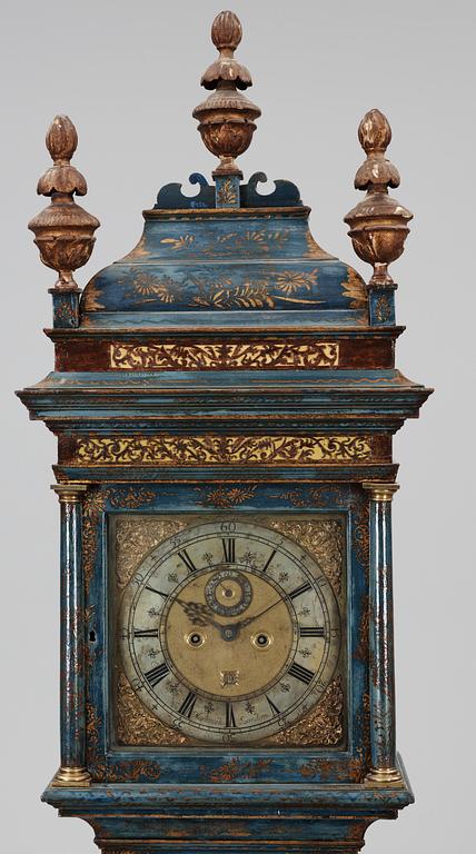 An English Baroque circa 1700 long case clock by James (or his son) Markwick London.