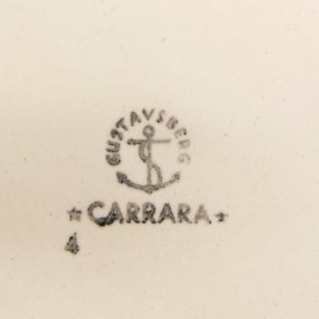 Wilhelm Kåge, bowl "Carrara", Gustavsberg.