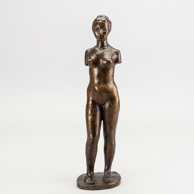 Ninnan Santesson, a signed bronze sculpture.