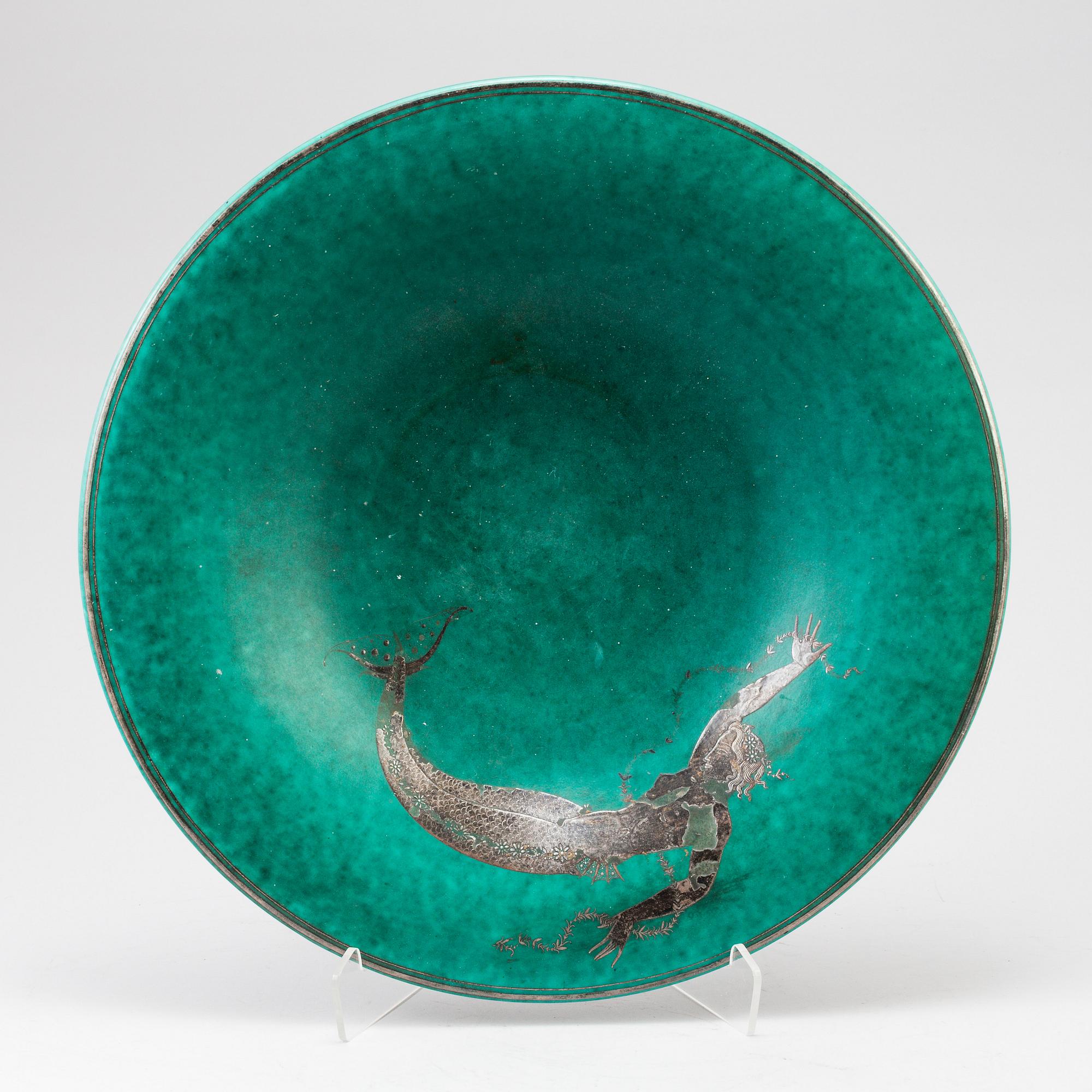 WILHELM KÅGE, dish, stoneware, Argenta no 1035.