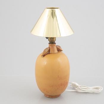 Gunnar Nylund, a ceramic table lamp, Rörstrand, Sweden.