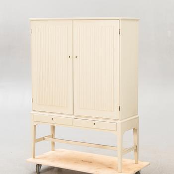 A Svensk Fur paitend cabinet mid 1900s.