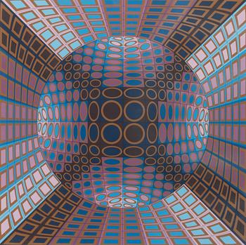 Victor Vasarely, Composition.