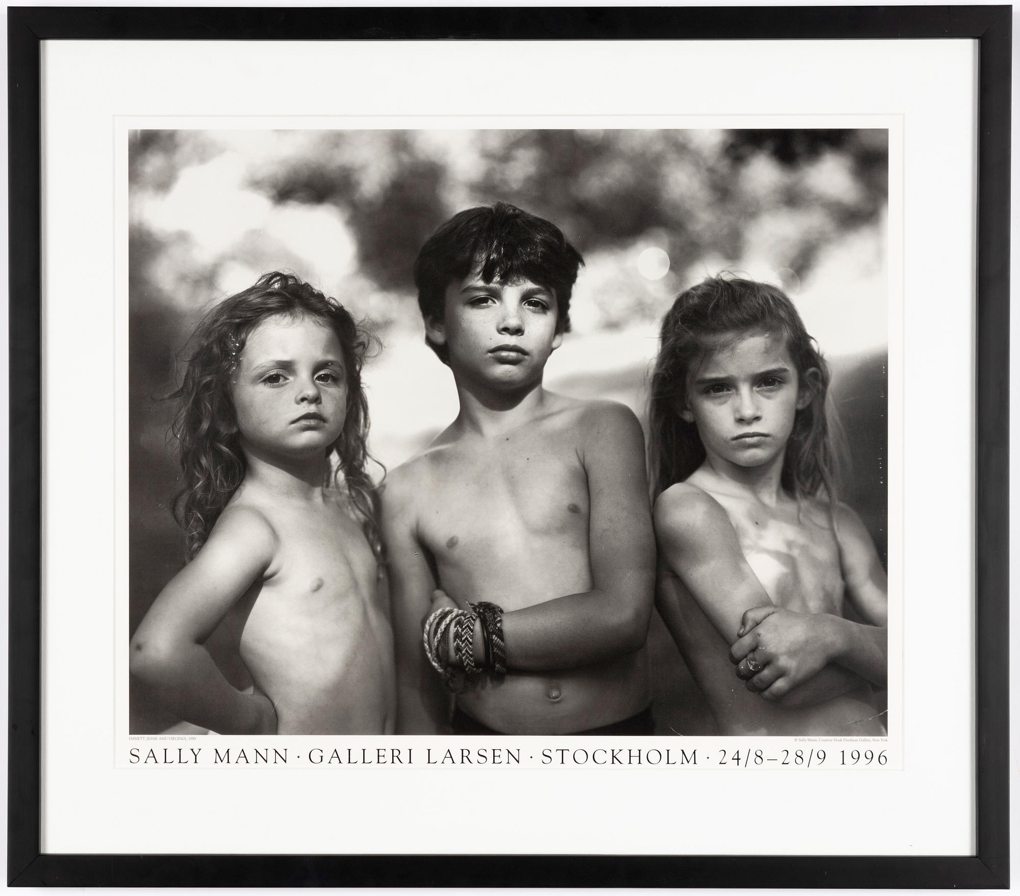 Utställningsaffisch, Sally Mann, 1996.