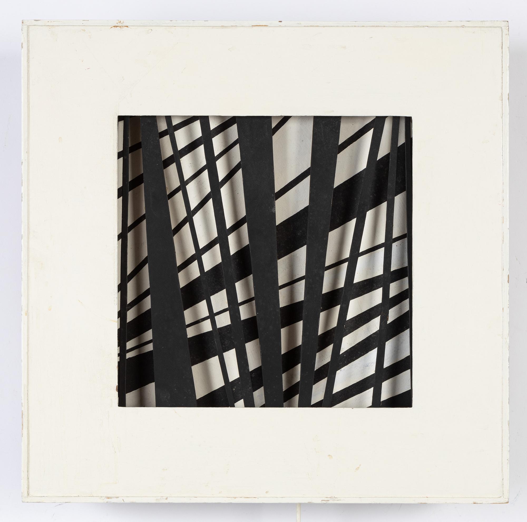 Per Olof Ultvedt, Rörelseobjekt, olja, trä, motor, Signerad P. O. Ultvedt och daterad 1960 a tergo.