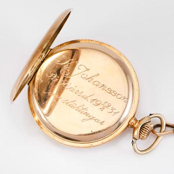 FICKUR, 14K guld, Zenith, 1900-talets första hälft.